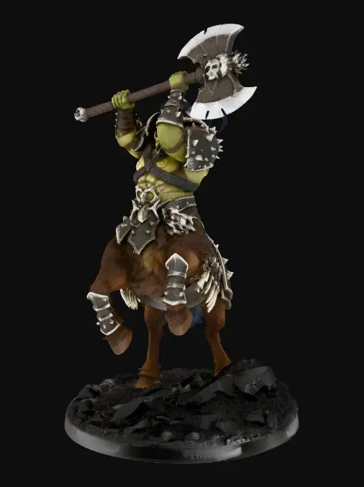 3D model for Centaur Warlord