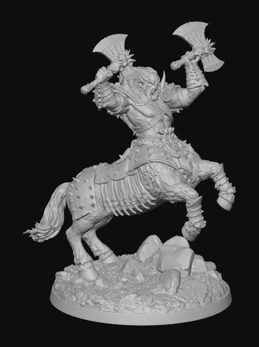 3D model for Centaur Berserker