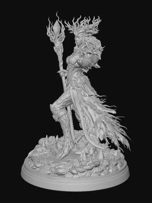 3D model for Enchanted Forest Guardian