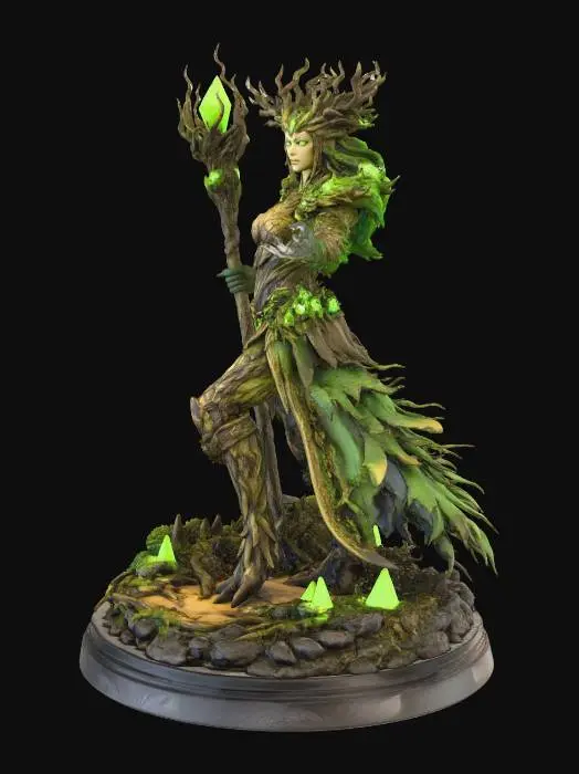 3D model for Enchanted Forest Guardian