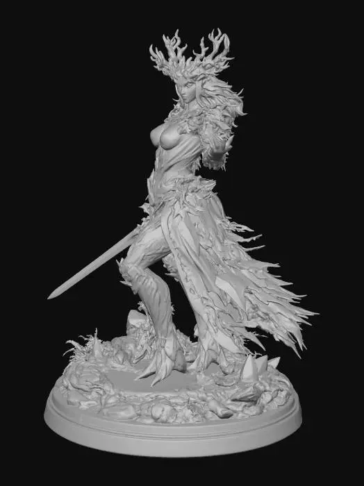 3D model for Forest Enchantress