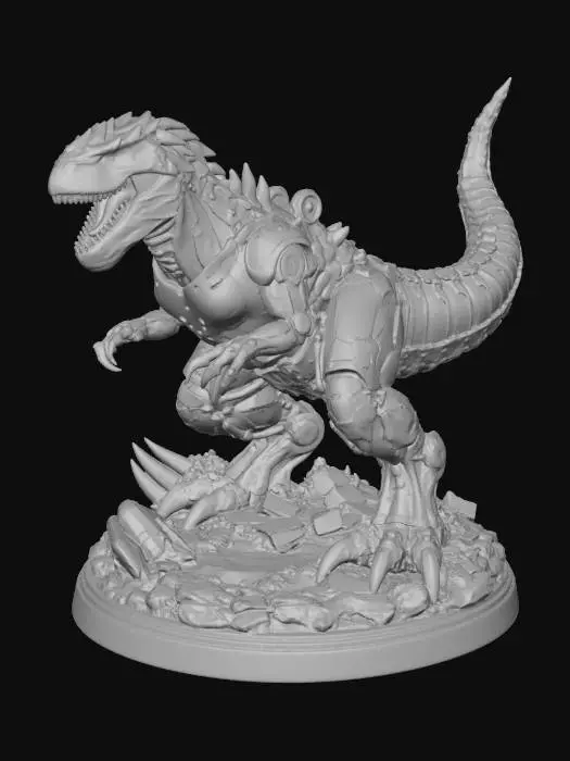 3D model for Mecha Rex Rampage