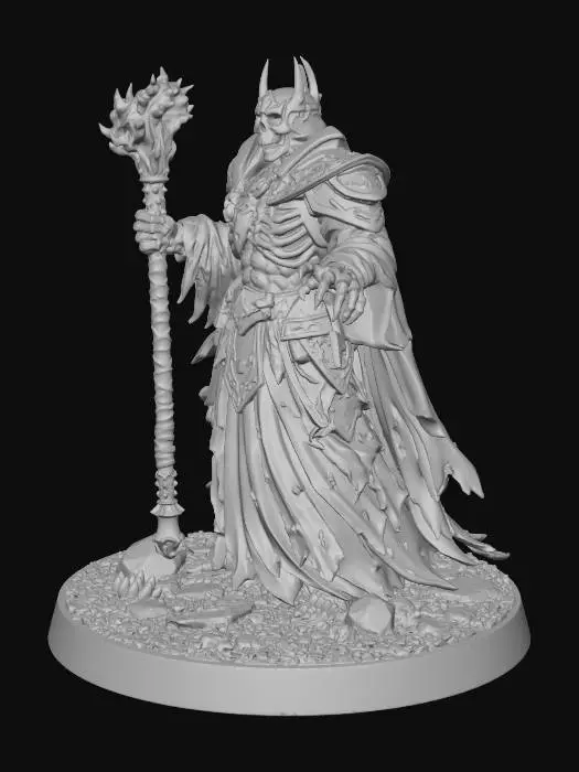3D model for Lich King Statue