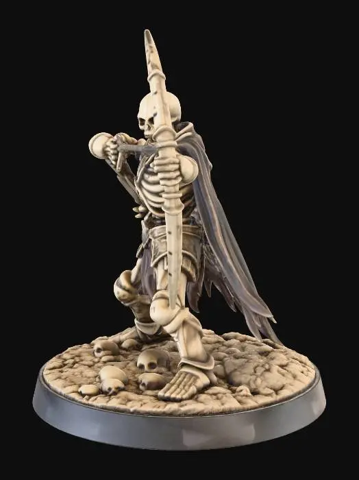 3D model for Skeleton Marksman