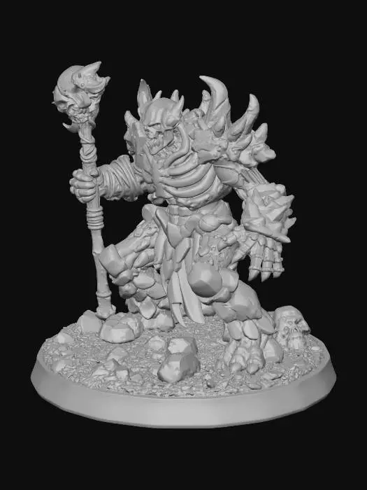 3D model for Bone Warden