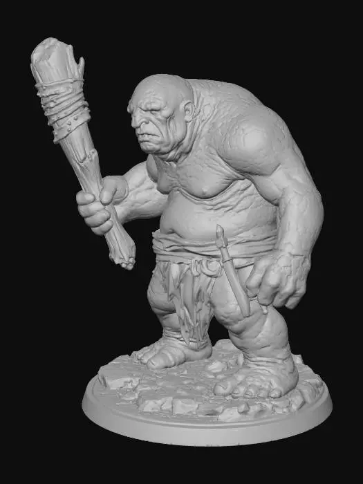 3D model for Stone Guardian