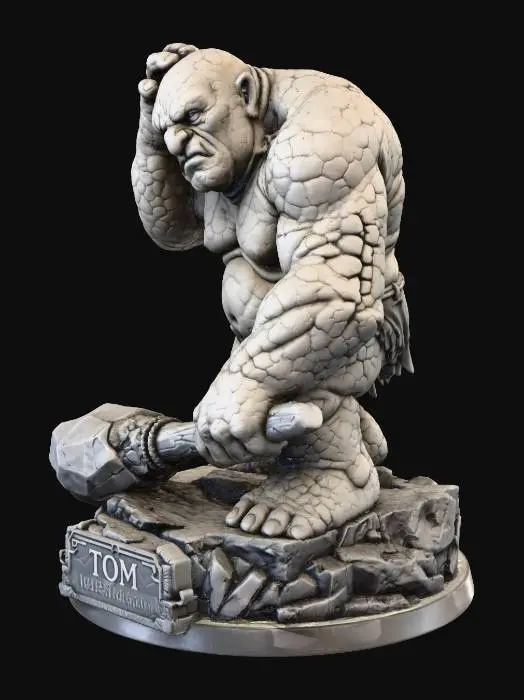 3D model for Stone Guardian