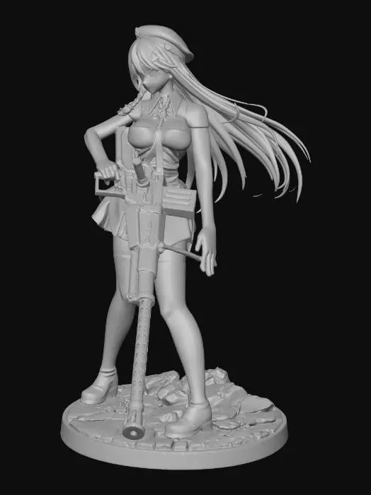 3D model for Warrior Pose