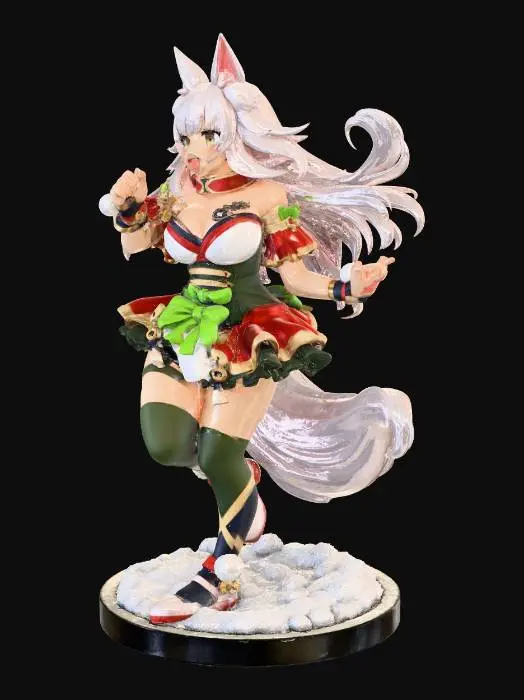 3D model for Anime Fox Spirit
