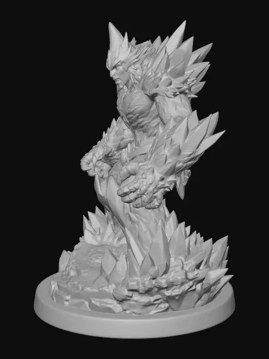 3D model for Frostbound Guardian