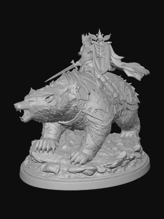 3D model for The Frostbear Paladin