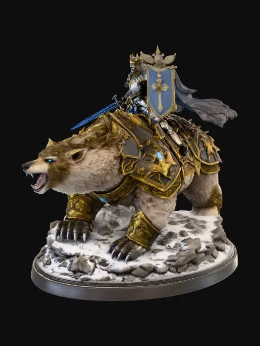 3D model for The Frostbear Paladin