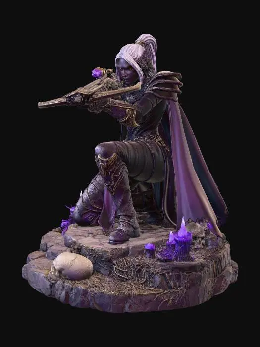 3D model for Ebon Huntress