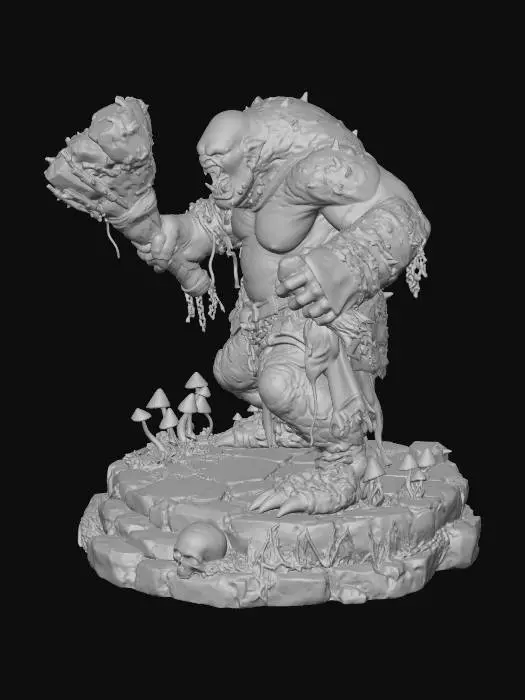 3D model for Cragbound Bloodbrute