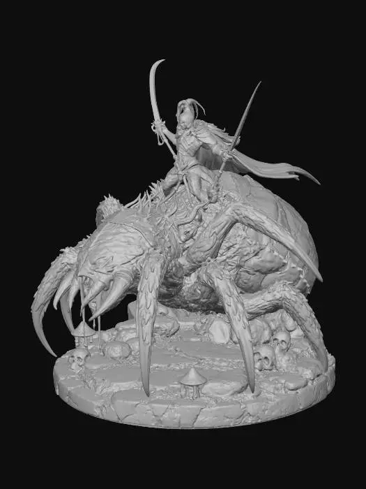 3D model for Infernal Weaver