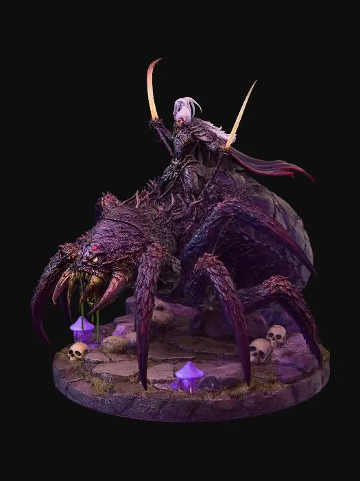 3D model for Infernal Weaver