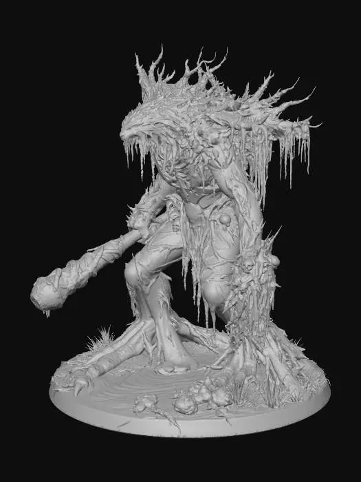 3D model for The Verdant Warden