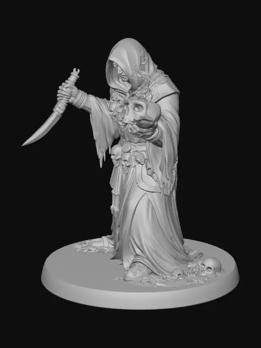 3D model for Harbinger of the Green Flame