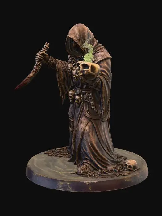 3D model for Harbinger of the Green Flame