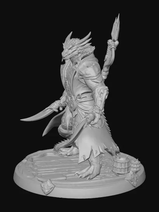 3D model for Stormforged Dragon Knight