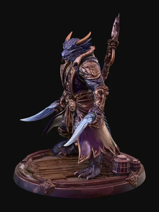 3D model for Stormforged Dragon Knight
