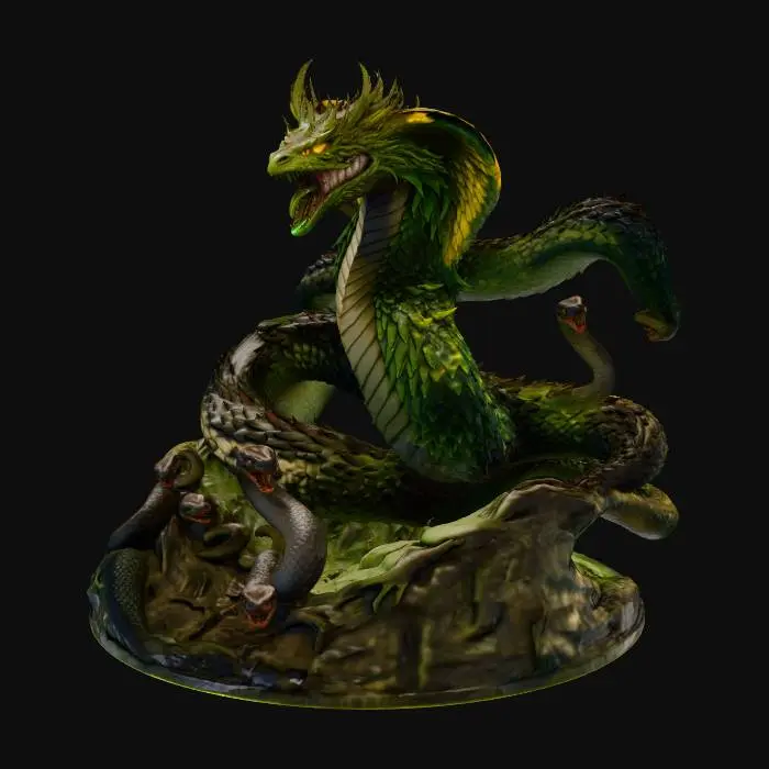 3D model for Serpentine Majesty
