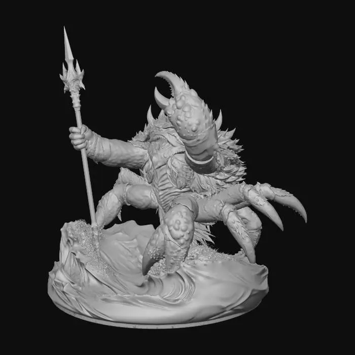 3D model for Kraken King