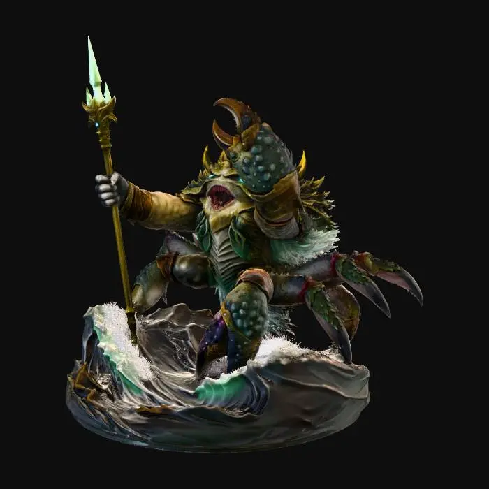 3D model for Kraken King