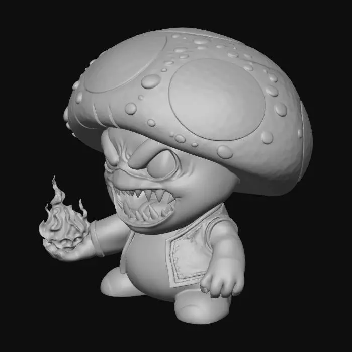 3D model for Mushroom Menace