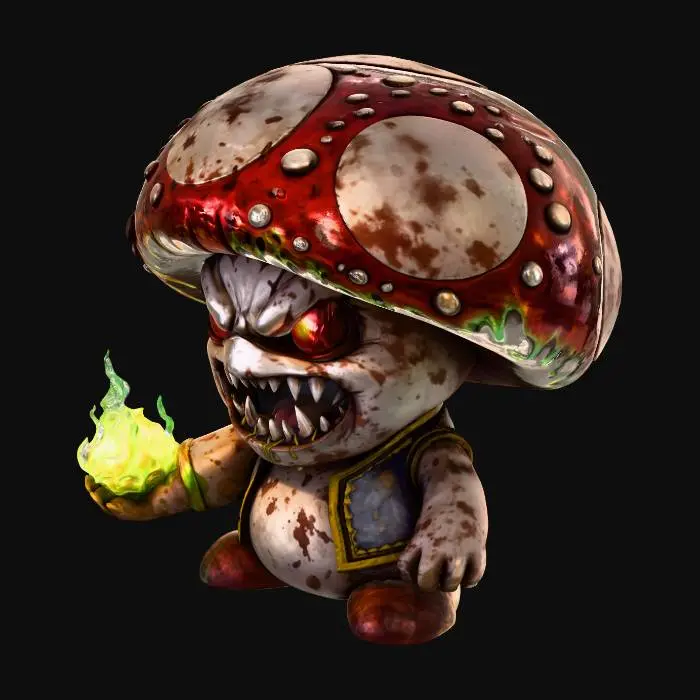 3D model for Mushroom Menace