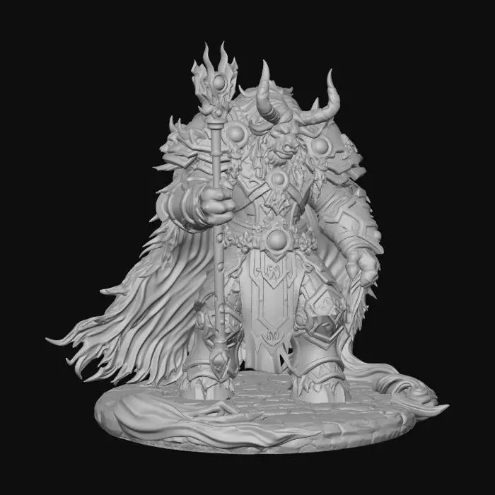 3D model for Thundering Archmage