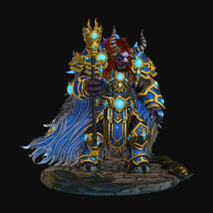 3D model for Thundering Archmage