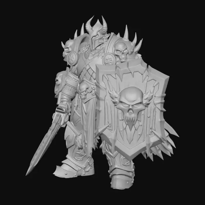 3D model for Frozen Warlord