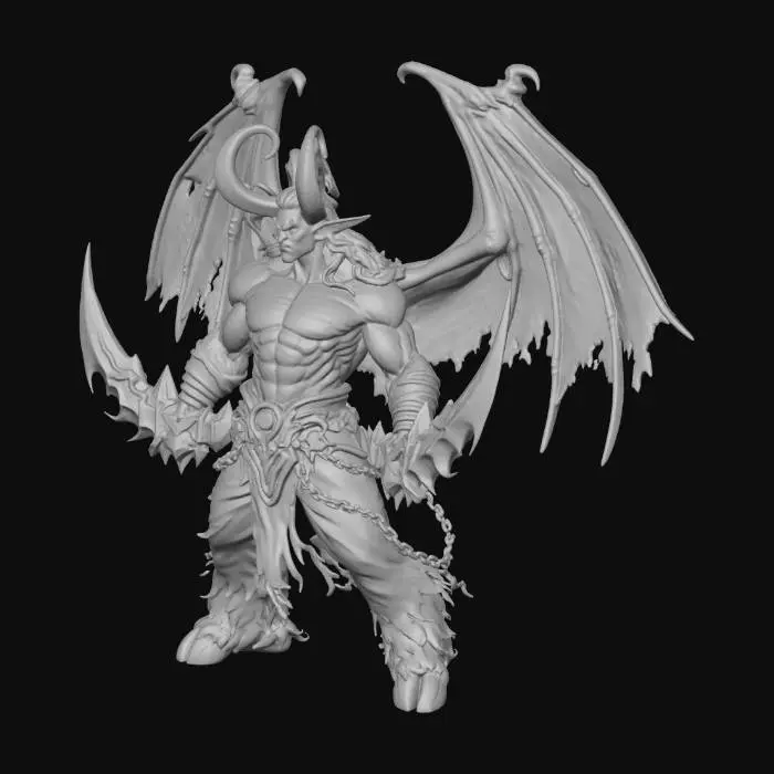 3D model for Illidan The Chosen One