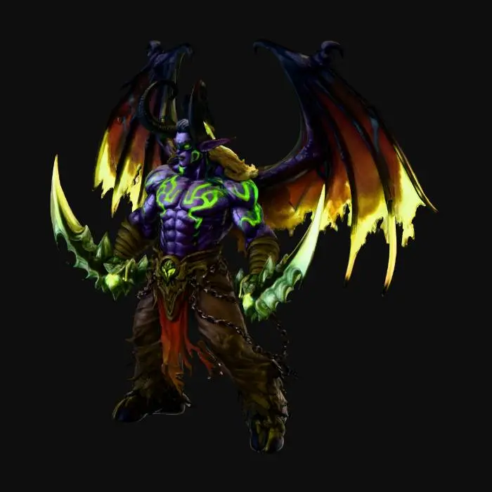 3D model for Illidan The Chosen One