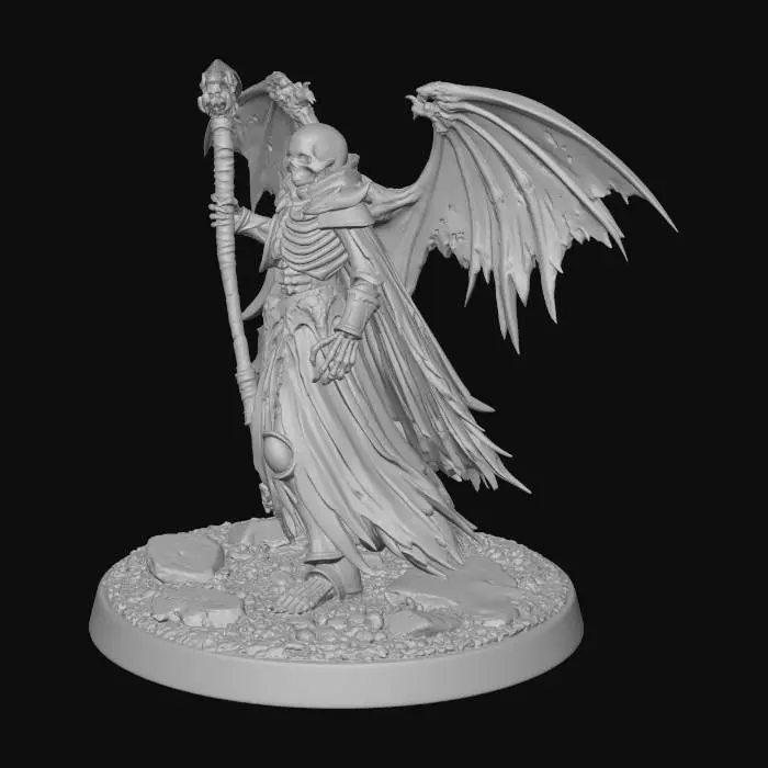 3D model for Death Herald