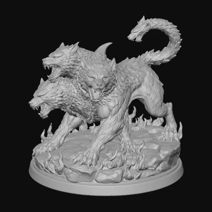 3D model for Cerberus Unleashed