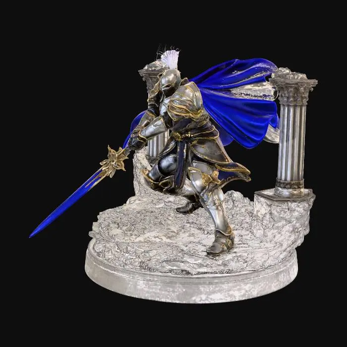 3D model for Knight of Lightning