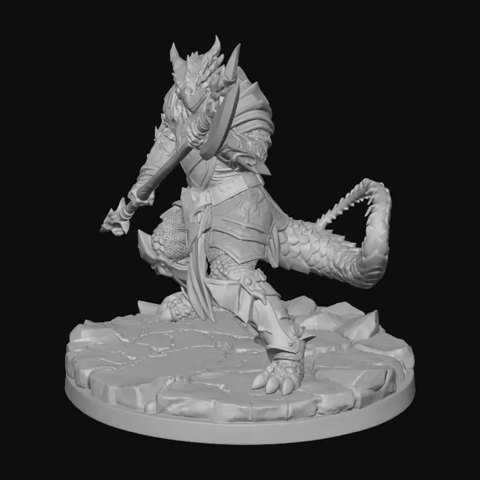 3D model for Crimson Flame Warlord