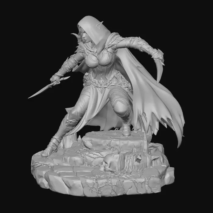 3D model for Warden of the Void