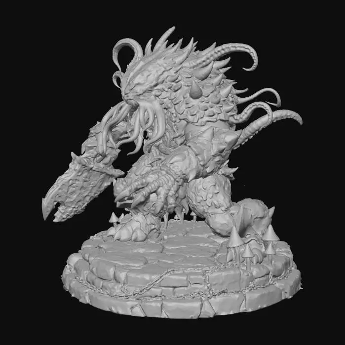 3D model for Abyssal Tyrant