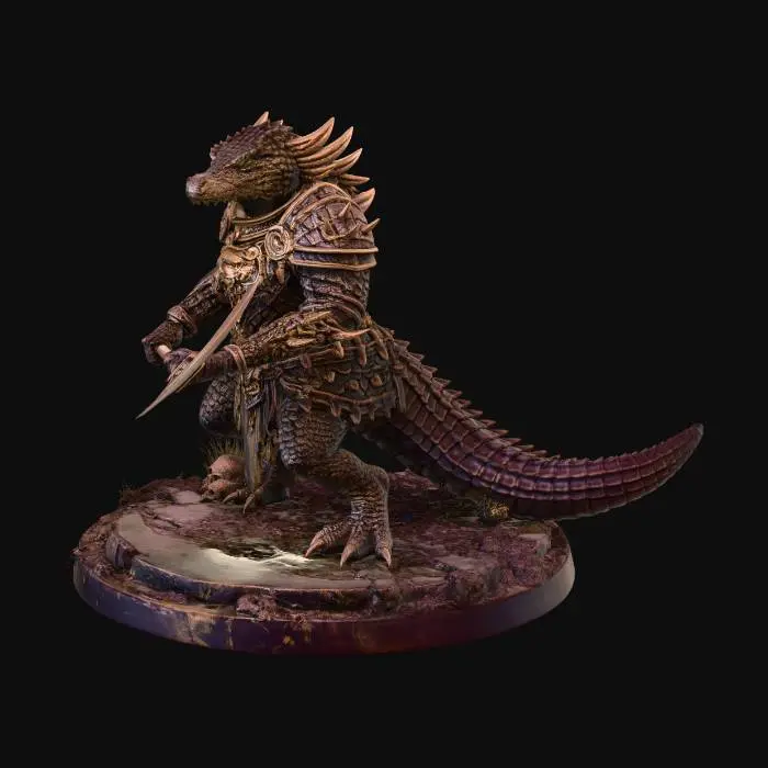 3D model for Runebound Dragon Knight