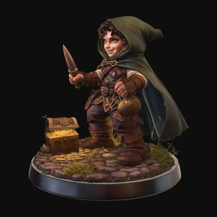 3D model for Tiny Treasure Thief