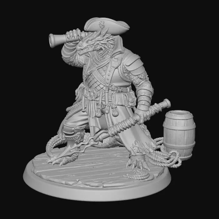 3D model for Captain Stormscale