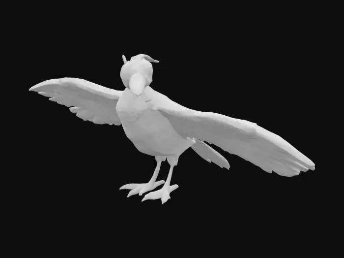3D model for Enantiornithine Bird