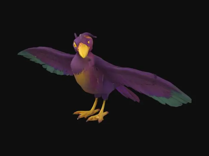 3D model for Enantiornithine Bird