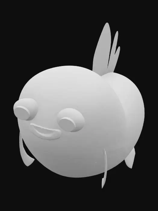 3D model for Green Flapling