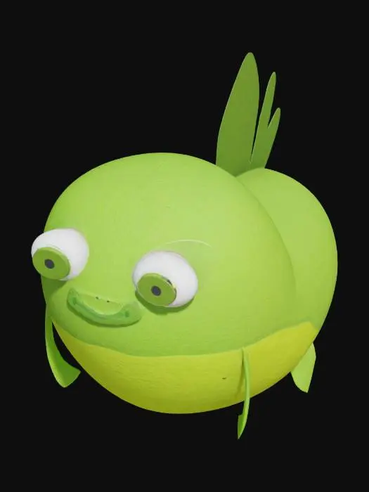3D model for Green Flapling