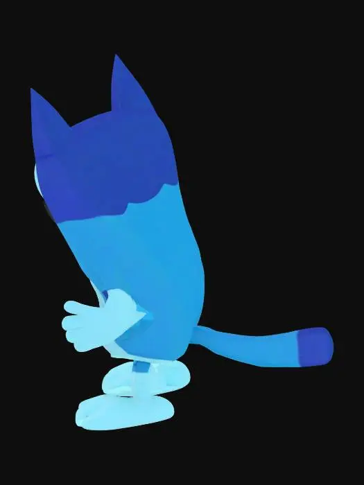 3D model for Bluey Heeler