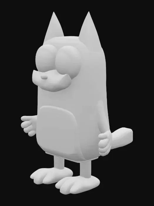 3D model for Bluey Heeler
